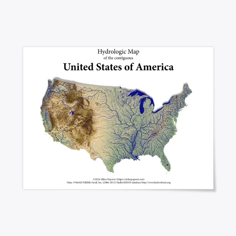 usa-hydrologic-map