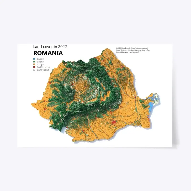 romania-land-cover