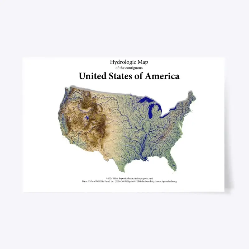 usa-hydrologic-map